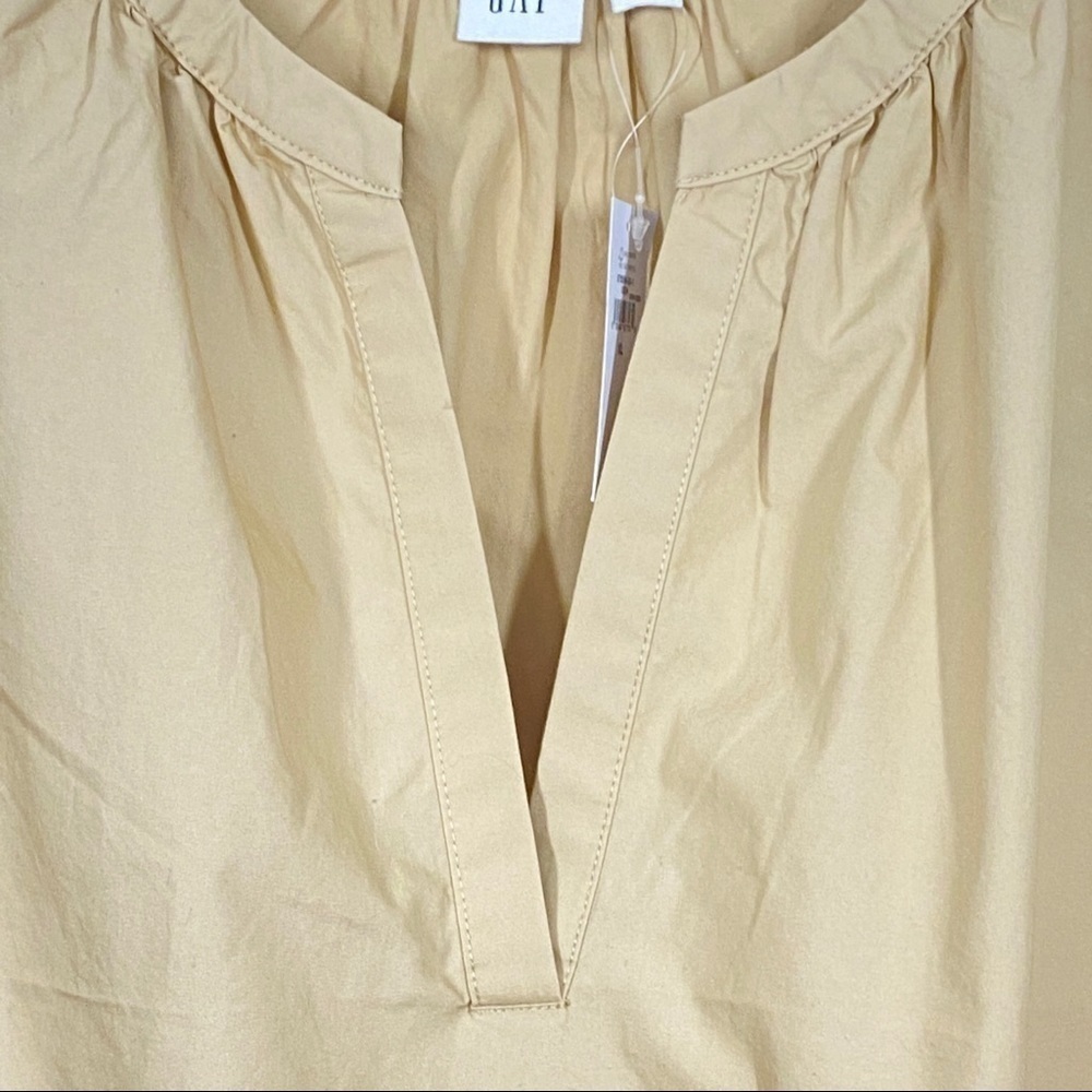 New GAP Crop Top Sleeveless Beige New Size XL New - Picture 6 of 8